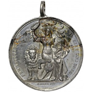 Germany, Braunschweig, Lüneburg, Celle, Wilhelm, Medal 50th anniversary 1881