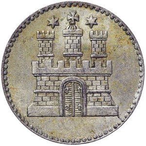 Germany, Frankfurt, City, 1 Drelling 1855