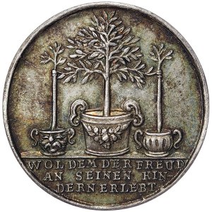Germany, Hamburg, City, Token Fourth Commandment n.d. (XVIII century)