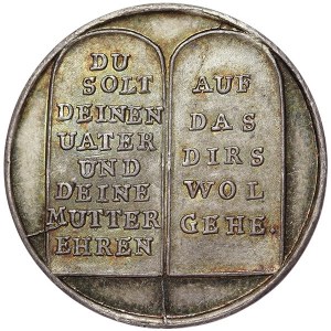 Germany, Hamburg, City, Token Fourth Commandment n.d. (XVIII century)