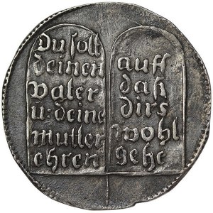 Germany, Hamburg, City, Token Fourth Commandment n.d. (XVIII century)