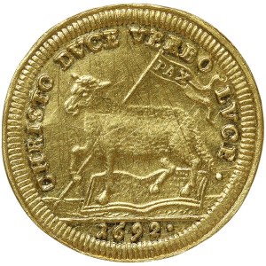 Allemagne, Nürnberg, Ville libre, 1/2 Ducat 1692
