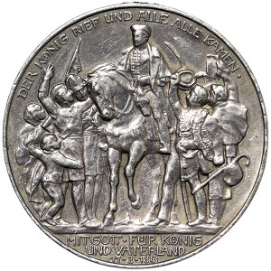 Germany, Prussia, Wilhelm II, 3 Mark 1913, A Berlin