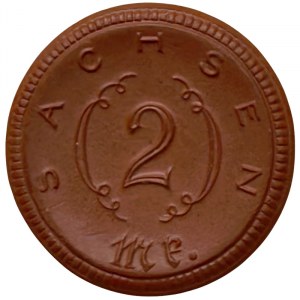 Germany, Weimar Rep., 2 Mark (Necessity money token) 1921