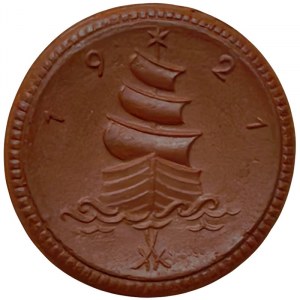 Germany, Weimar Rep., 1 Mark (Necessity money token) 1921