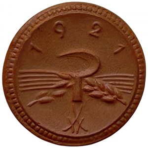 Germany, Weimar Rep., 20 Pfennig (Necessity money token) 1921
