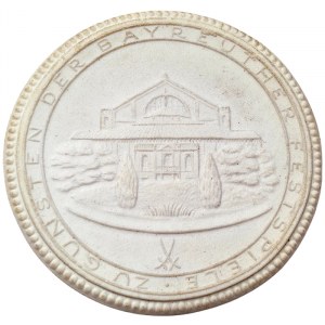 Germany, Weimar Rep., Richard Wagner, Medal of the Bayreuth festival n.d. (1924)