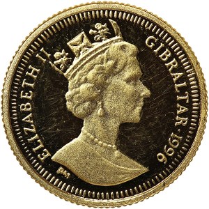 Gibraltar, Elizabeth II, 1/25 Crown 1996