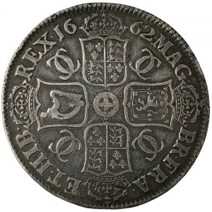 Great Britain, Charles II, Crown 1662