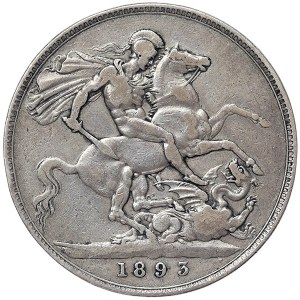 Great Britain, Victoria, Crown 1893, London