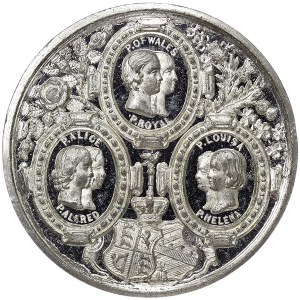 Wielka Brytania, Wiktoria, medal Rodzina królewska Wiktoria, księżna królewska 1850