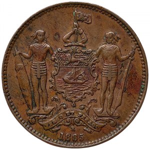 British North Borneo, Victoria, 1 Cent 1885