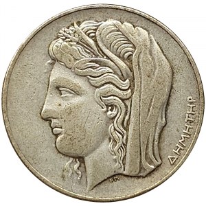 Grecja, 10 drachm 1930