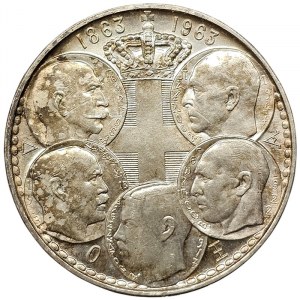Greece, Paul I, 30 Drachmai 1963