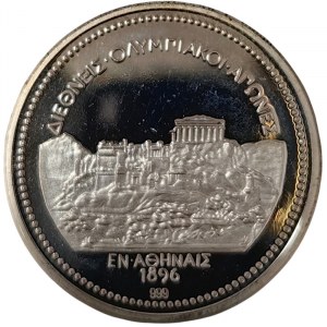 Griechenland, Erinnerungsmedaille an die Olympischen Spiele 1896 in Athen n.d.