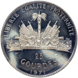 Haiti, 25 Gourdes 1971