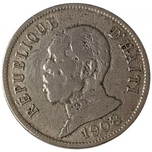 Haiti, 50 Centimes 1908