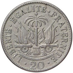 Haiti, 20 Centimes 1907
