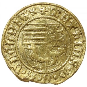 Hungary, Matthias Corvinus, Goldgulden n.d., Nagybanya