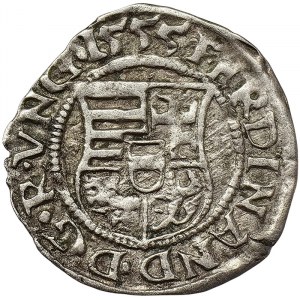 Hungary, Ferdinand I, Denar 1555, Kremnitz