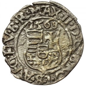 Hongrie, Maximilien Ier, Denar 1568, Kremnitz