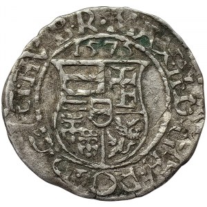 Hongrie, Maximilien Ier, Denar 1575, Kassa