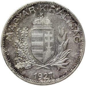 Hungary, 1 Pengo 1927, Budapest