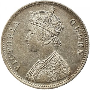 British India, Victoria, 1 Rupee 1862