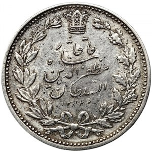 Iran, Muzaffar Al Din Shah, 5.000 Dinars 1320 AH-1902 AD