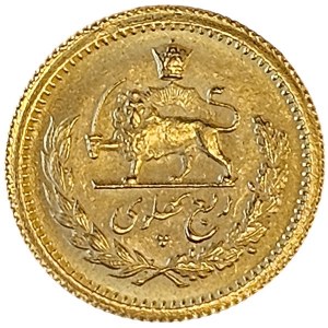 Iran, Mohammad Reza Shah Pahlavi, 1/4 Pahlavi 1338 SH-1959 AD