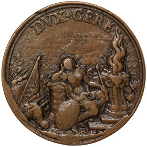 Ceri (Cerveteri RM), Livio Odescalchi, Medal For the conferment of the title of Duke of Ceri n.d. (1685)