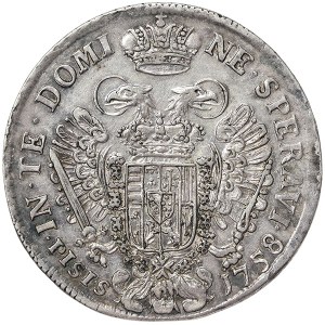 Florence, Francesco II (III) of Lorena, Francescone 1758