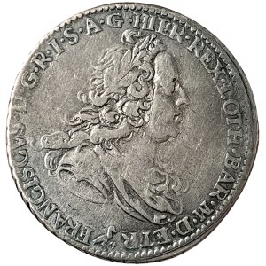 Florence, Francesco II (III) of Lorena, 1/2 Francescone 1746