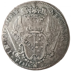 Florence, Francesco II (III) of Lorena, 1/2 Francescone 1746