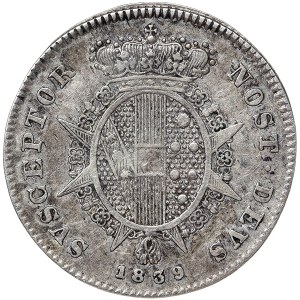 Firenze, Leopoldo II, 1/2 Paolo 1839