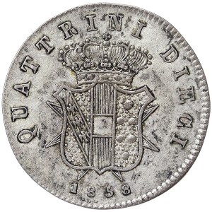 Florence, Leopoldo II, 10 Quattrini 1858