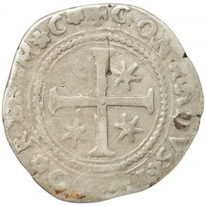 Genoa, Republic Biennial Doges II Period, 1/4 Scudo Stretto 1632