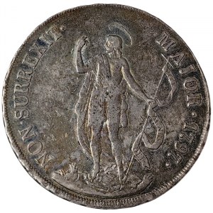 Genoa, Republic Biennial Doges Phase III, 8 Lire 1797