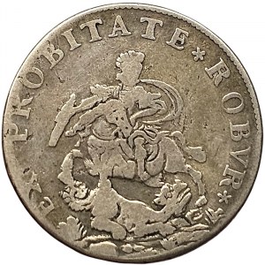 Genoa, Republic Biennial Doges Phase III, 24 Soldi 1722