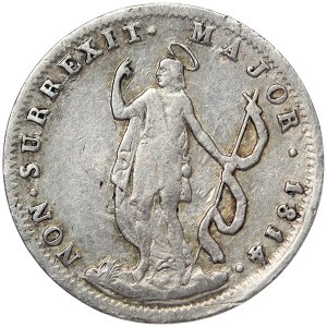 Genoa, Genoese Republic, 10 Soldi 1814