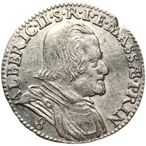 Massa di Lunigiana, Alberico II, Luigino da 8 Bolognini 1663