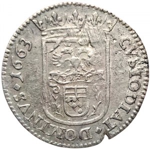 Massa di Lunigiana, Alberico II, Luigino da 8 Bolognini 1663