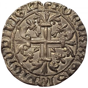 Neapol, Roberto d'Angiò, Gigliato b.d.