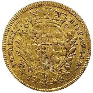 Naples, Ferdinando IV of Borbone 1st Period, 6 Ducati 1776