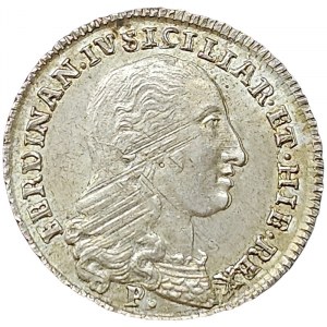 Naples, Ferdinando IV of Borbone 1st Period, 20 Grana 1798