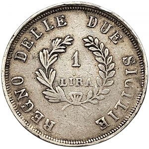 Naples, Gioacchino Napoleone, 1 Lira 1812