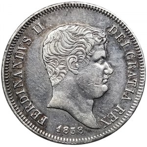 Naples, Ferdinando II of Borbone, 60 Grana 1838