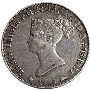 Parma, Maria Luigia of Austria, 1 Lira 1815