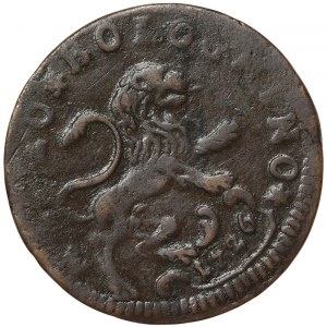 Papal State, Benedetto XIII, Bologna, 1/2 Bolognino 1726