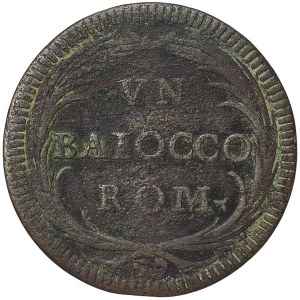 Papal State, Benedetto XIV, Baiocco n.d.